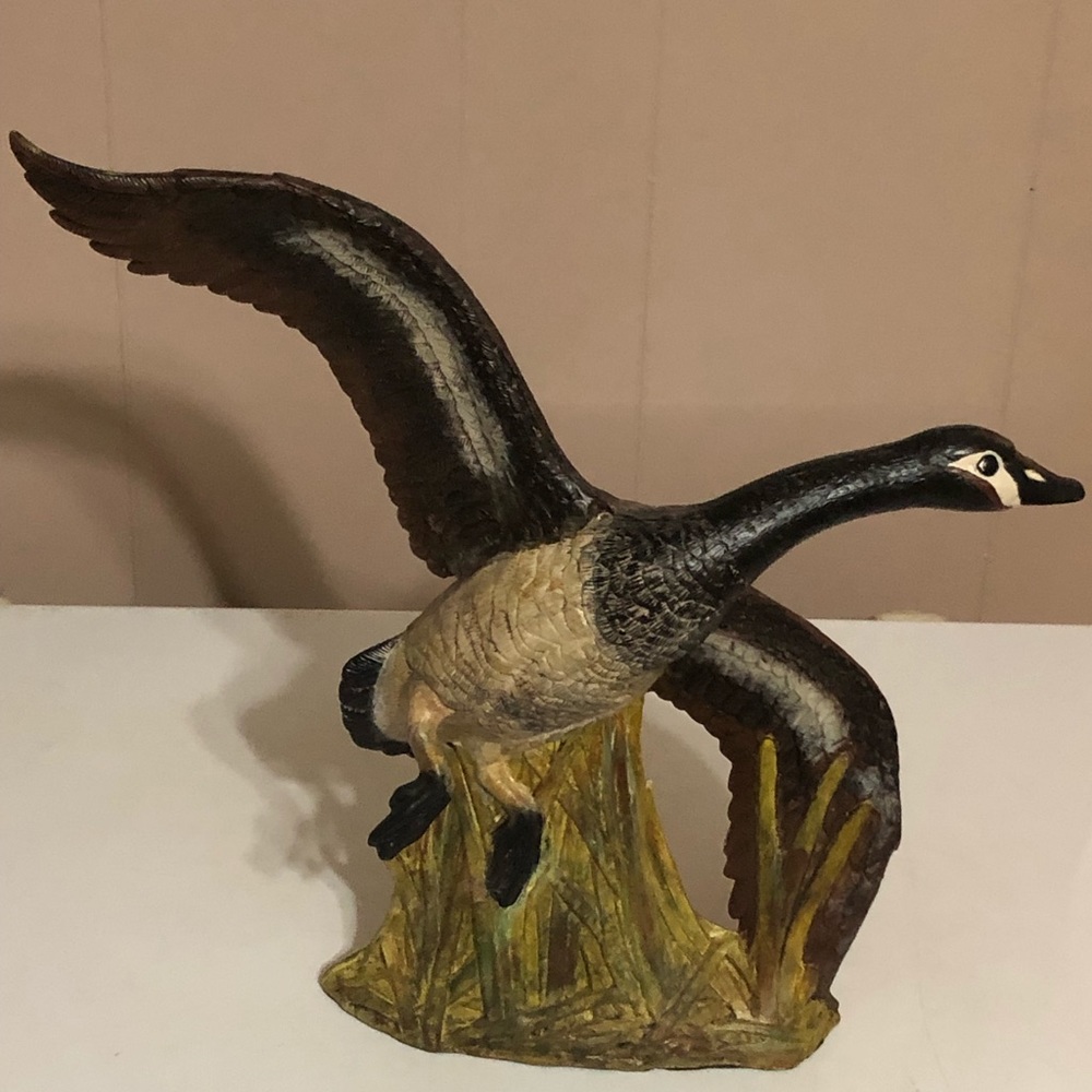 Flying Canadian Goose